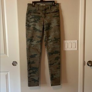 Camo Skinny Jeans